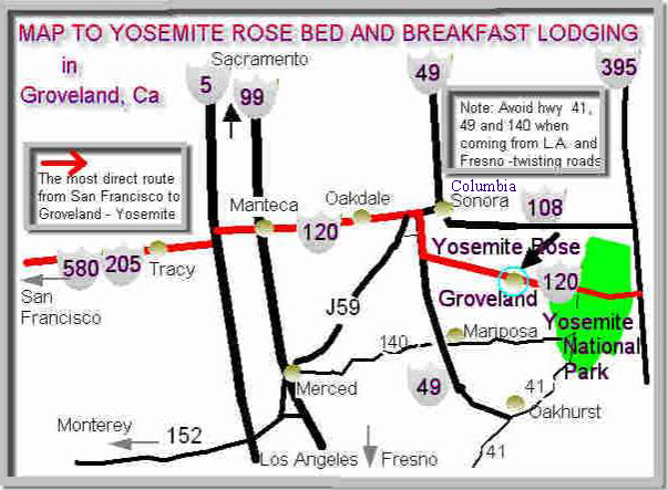 Yosemite area resort and inn near Groveland